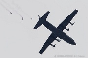 PF11_066 Special Operations Parachute Team exiting C-130J Hercules